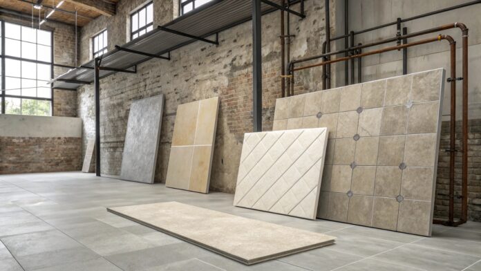 Керамическая плитка и керамогранит в стиле лофт: как создать индустриальное пространство