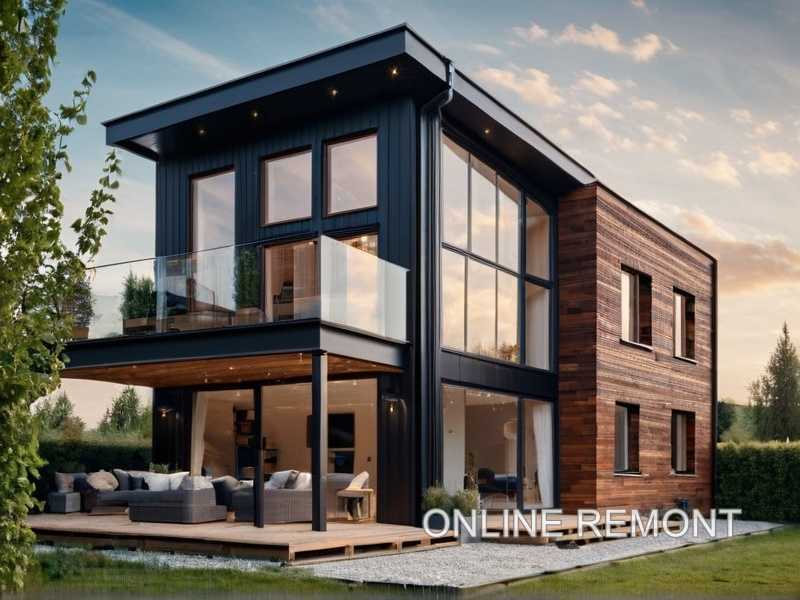 Популярные материалы для фасадов в зеленых зонах